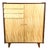 Mid-Century Highboard in Figured Maple, 1960s For Sale