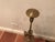 1980s Chapman Brown Marble and Brass Lamps - a Pair For Sale In Chicago - Image 6 of 7