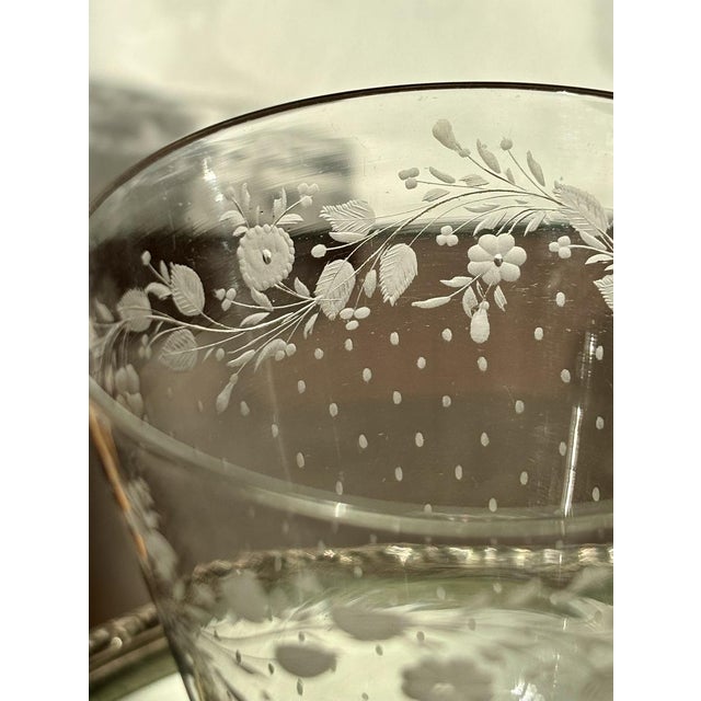 Glass Water or Wine Glass from Baccarat, Early-Mid 19th Century For Sale - Image 7 of 11