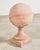 Pair of Tuscan Terracotta Garden Sphere Finials on Pedestals For Sale - Image 13 of 18