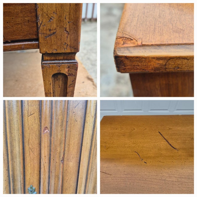 Mid 20th Century Henredon French Regency Gentleman’s Chest Tall Highboy Dresser For Sale - Image 14 of 15