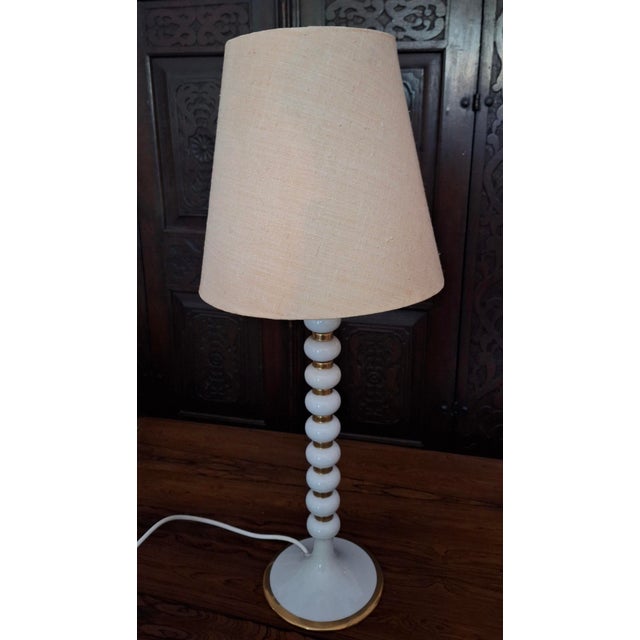 Mid-Century Italian Table Lamp with Stacked Spheres, 1970s For Sale - Image 16 of 16