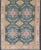 Mid 20th Century Vintage Turkish Kilim Rug in Blue, Coral, Ivory, and Olive 5'7 X 14'2 For Sale - Image 5 of 13