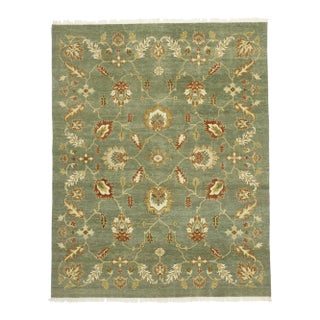 Early 21st Century Vintage Indian Rug, 07'11 X 10'00 For Sale