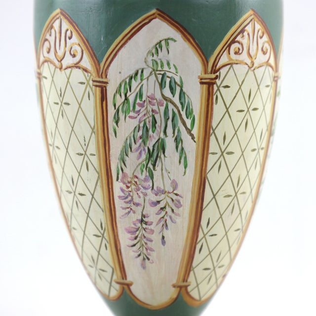 Early 20th Century Vintage Trophy Lamp on Faux Marble Base For Sale In New York - Image 6 of 10