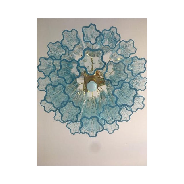 Glass Murano Glass Chandeliers by Simoeng, Set of 2 For Sale - Image 7 of 15