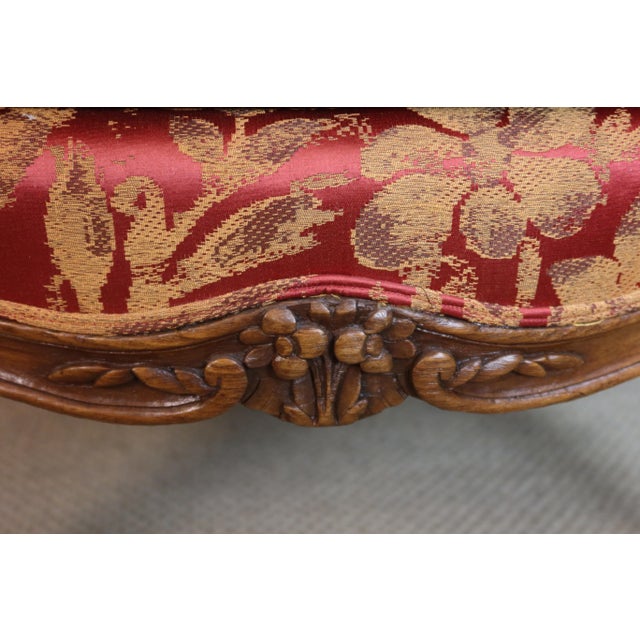 Louis XV Bergère Lounge Chair For Sale - Image 6 of 11