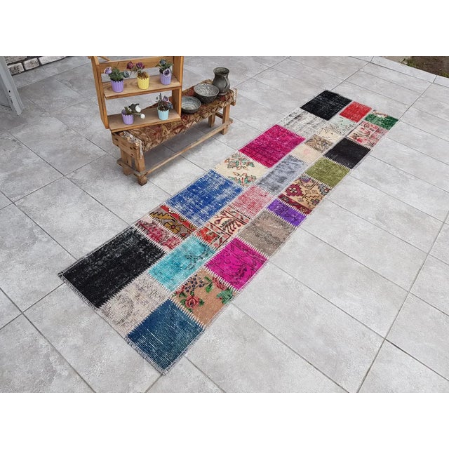 Anatolian Antique Vintage Runner For Sale - Image 9 of 10