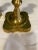 Metal Vintage Carnat Brass Candlesticks - A Pair For Sale - Image 7 of 9