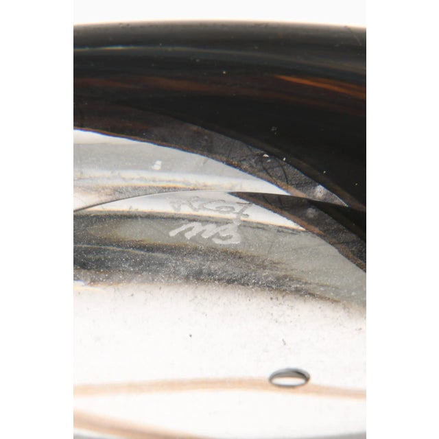 1970s Tundra Vase in Glass attributed to Michael Bang, 1970s For Sale - Image 5 of 6