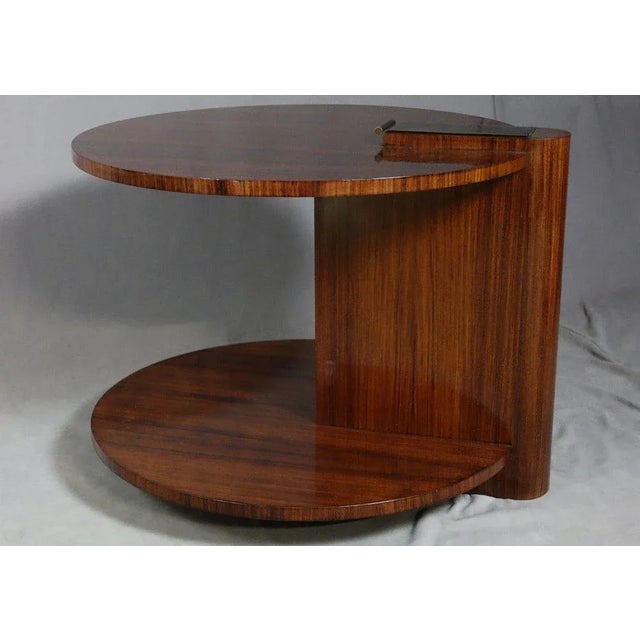 Art Deco Ebony Side Table For Sale - Image 3 of 13