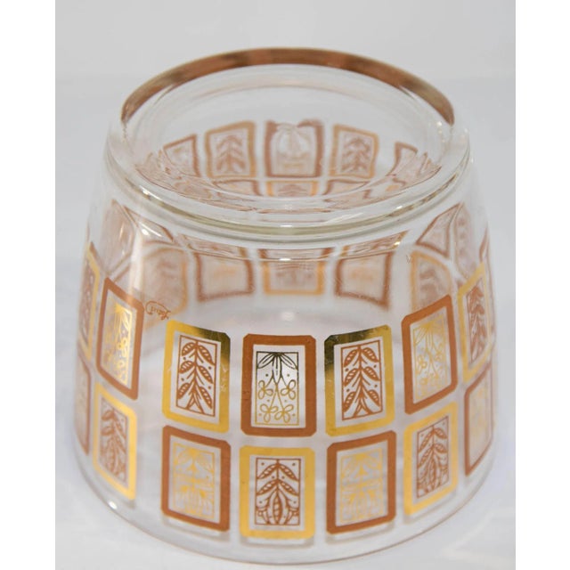 Vintage Hazel Atlas Lotus Autumnal Ice Bowl Bucket For Sale - Image 12 of 13