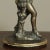 Antique Italian Giltwood Pedestal With Carved Cherub & Marble Top For Sale - Image 10 of 13
