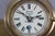 1911 Antique English Smiths Enfield Brass Nautical Maritime 8 Day Ships Clock 6" For Sale - Image 6 of 13