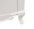 A Classic European Baroque-Style White Embossed Storage Cabinet/Bathroom Vanity Base. For Sale - Image 10 of 14