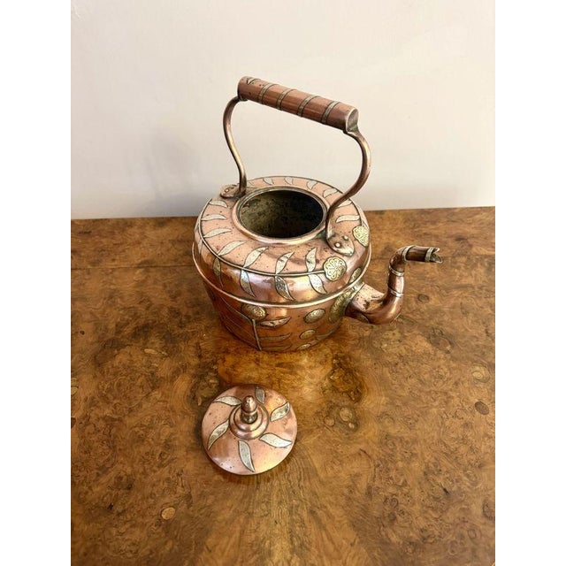 Early 19th Century Antique Dutch Copper Kettle, 1800 For Sale - Image 5 of 7