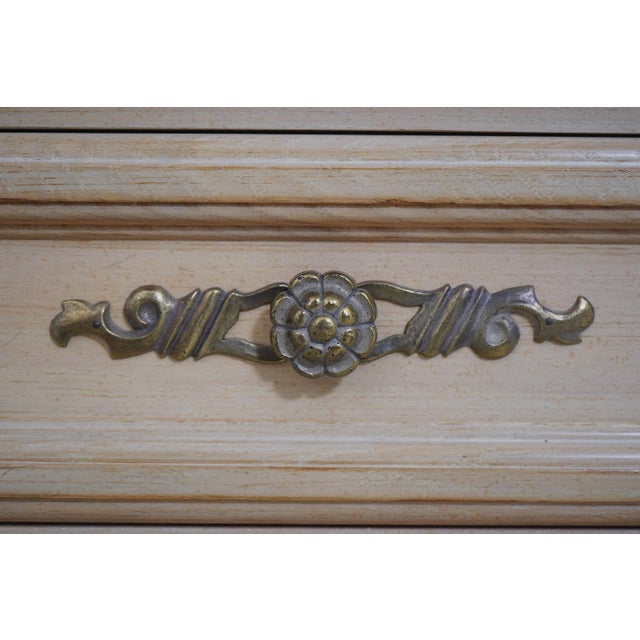 Drexel Cabernet Blanc 2 Door 2 Drawer High Chest For Sale - Image 11 of 18