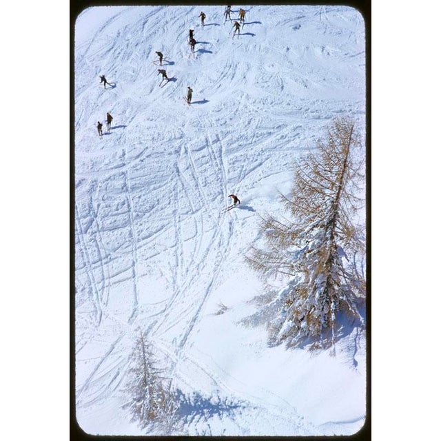 A Group Of Skiers On The Piste 1955 A group of skiers on the piste at the St. Anton ski resort, Austria, 1955. Toni...