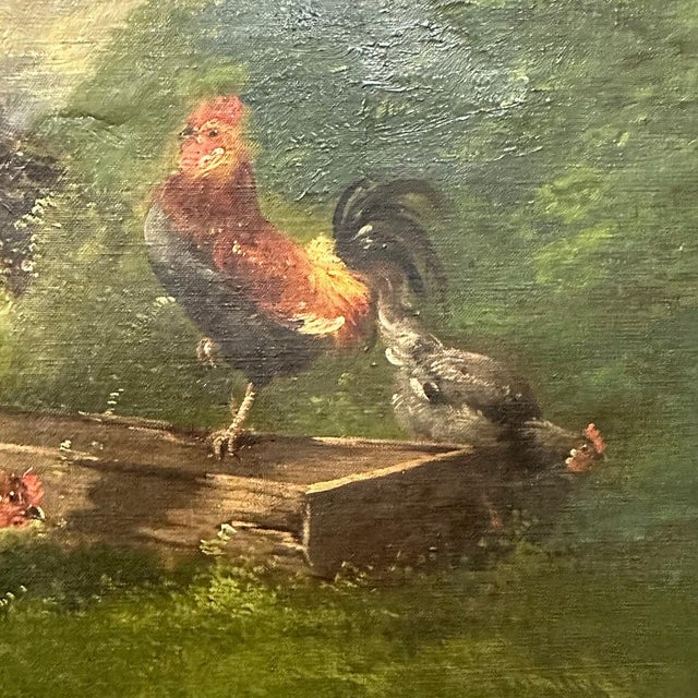 19th Century Framed Oil Painting on Canvas by Paul Henry Schouten (1864-1922) For Sale - Image 14 of 18