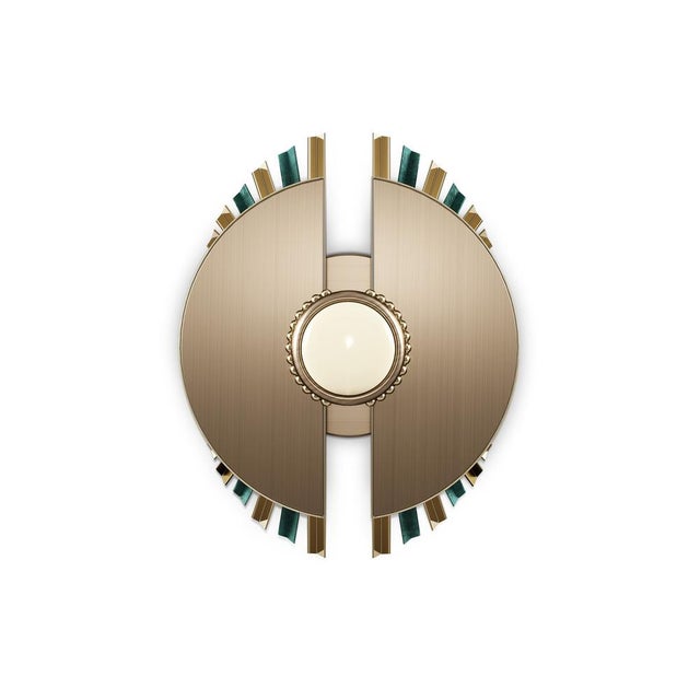 Contemporary Palm Wall Lamp by Creativemary For Sale - Image 3 of 9