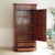 Louis-Philippe Mirrored Cabinet in Walnut, 1860s For Sale - Image 12 of 18