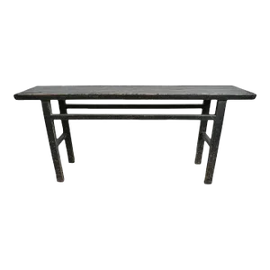 Simple Black Console Table