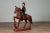 Mid 20th Century Vintage Burmese Polychrome Carved Wooden Statue of a Warrior on his Horse For Sale - Image 5 of 13