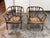 Wood McGuire Furniture Bamboo Barrel Club Chairs, Pair Circa 1970's For Sale - Image 7 of 12