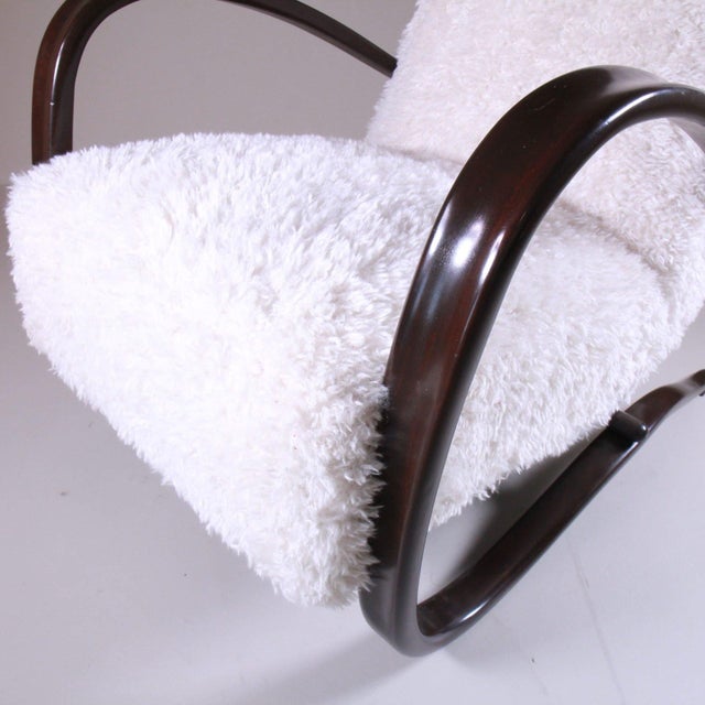 Set of Vintage Lounge Chairs by Jindrich Halabala For Sale - Image 4 of 9