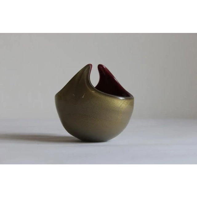 Mid-Century Modern Viennese Bowl in Murano Glass, 1950s For Sale - Image 3 of 7