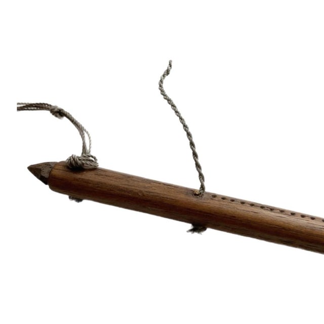 Brass Antique Hand-Carved Asian Dotchin or Opium Scale With Elephant Design For Sale - Image 8 of 12