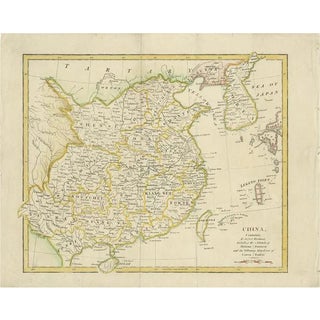 Antique Map of China by Wilkinson, 1803 For Sale