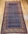 Antique Malayer Gallery Rug, Hand-Knotted Wool, Paisley Pattern, 6x11, Navy & Saffron Yellow For Sale - Image 14 of 18