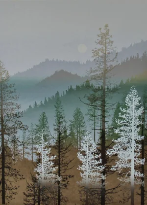 Virgil Trasher, Pine View, 1986