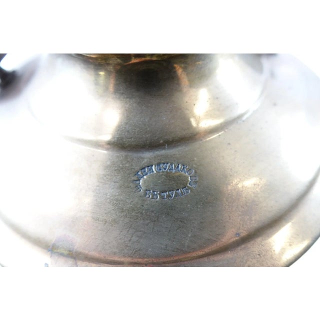Contemporary Antique Brass Russian Samovar 19th Century With Stamps For Sale - Image 3 of 7