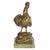 Antique French Bronze Animalier Sculpture Statue Rooster Cockerel Chicken by Louis-Albert Carvin, 1900 For Sale In Portland, OR - Image 6 of 14