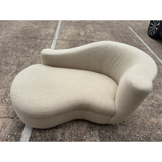 Weiman Post-Modern Chaise by Vladimir Kagan for Weiman For Sale - Image 4 of 13