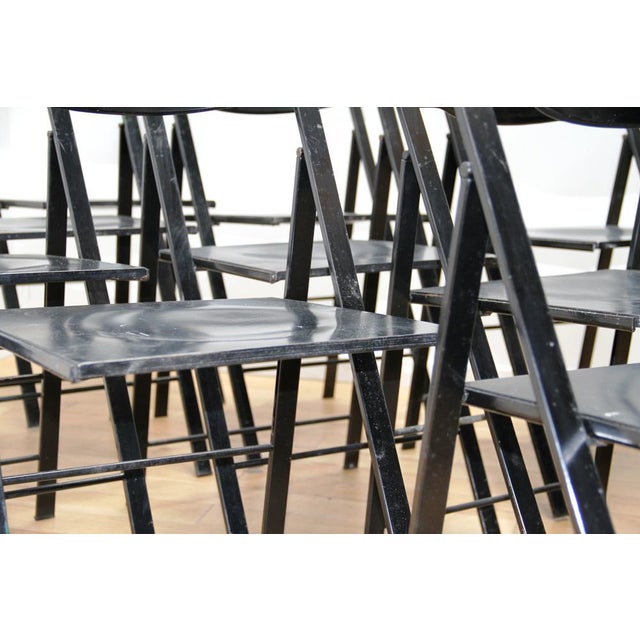 Folding Chairs, Set of 12 For Sale - Image 6 of 10