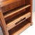 Brown Bookcase in Walnut with Corinthian Decorations For Sale - Image 8 of 10
