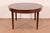 Baker Furniture Style Antique French Regency Louis XVI Mahogany Extension Dining Table, Newly Refinished For Sale - Image 9 of 13