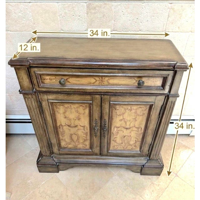 Beautiful Hooker Furniture “Seven Seas” collection cabinet / accent chest — a wonderfully detailed and sought after piece...