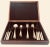 Wood Luxor Silver Plate Alvin Flatware , Set of 24 For Sale - Image 7 of 7