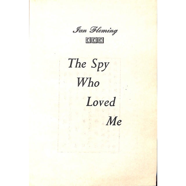 FLEMING, Ian [211] pp. Rare Taiwanese 'Pirate' Edition 7 3/4" x 5 1/2" The Spy Who Loved Me is the ninth novel and tenth...