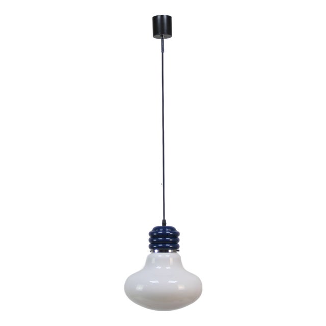 Light Bulb-Shaped Lamp attributed to Enrico Tronconi, 1970s For Sale