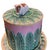 English 19th Century George Jones Majolica Cheese Dome For Sale - Image 3 of 6