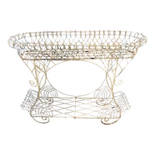 20th Century Wire Plant Stand For Sale