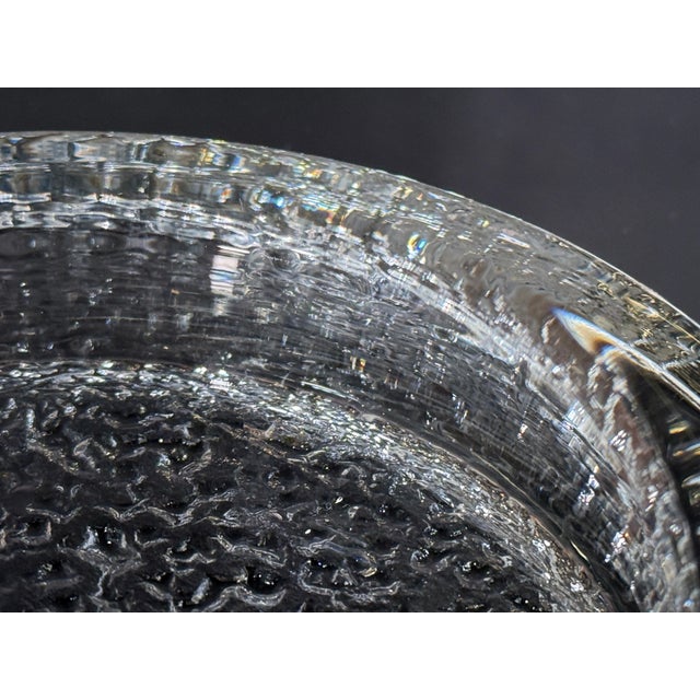 Timo Sarpaneva Iittala Riite Art Glass Ashtray Catchall by Timo Sarpaneva, Finland, 1960s For Sale - Image 4 of 6