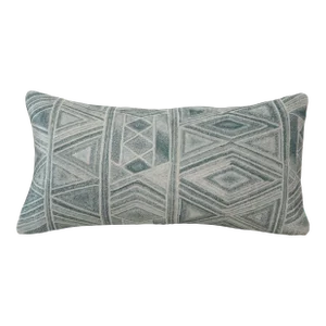 Geometric Printed Lumbar Pillow Cover