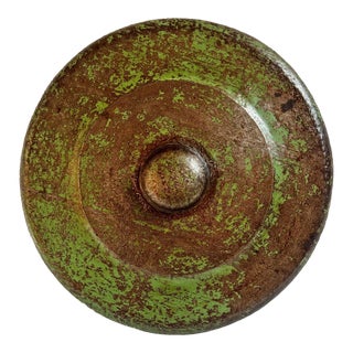 Large Antique Bronze Gong For Sale