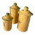 Vintage Lou Pignatier French Provençal Ceramic Canister Set For Sale